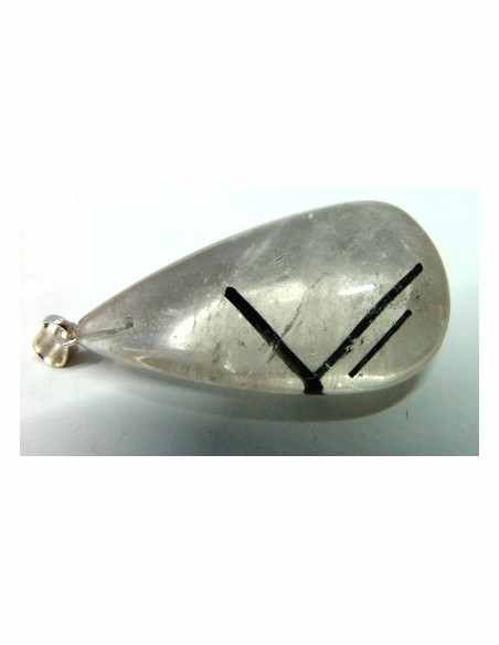 Quartz Tourmaline Noire Pendentif