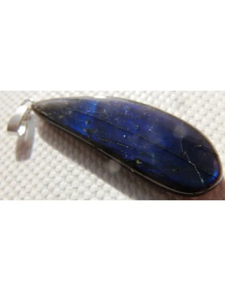 Spectrolite pendentif argent