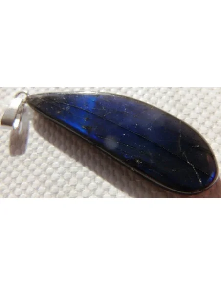 Spectrolite pendentif argent