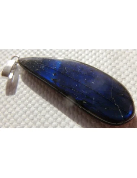 Spectrolite pendentif argent