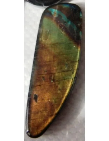 Spectrolite pendentif argent