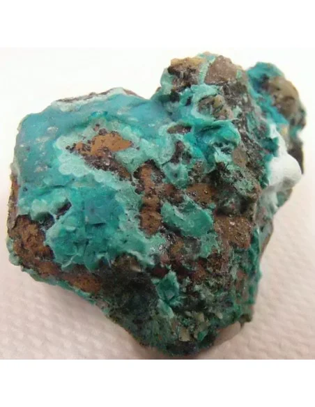 Turquoise, azurite, adamite brute