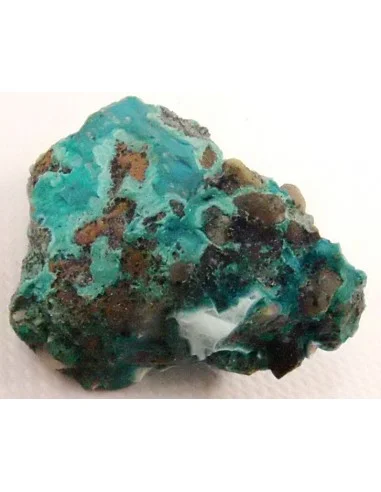 Turquoise, azurite, adamite brute