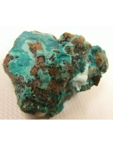 Turquoise, azurite, adamite brute