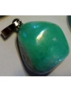 Smithsonite verte pendentif