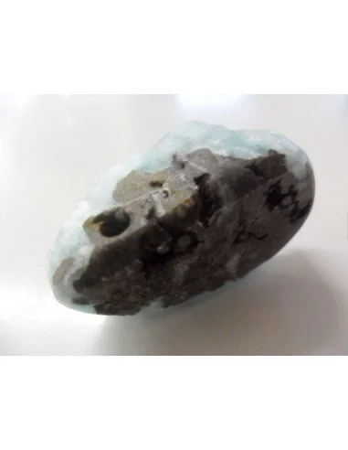 Smithsonite bleue pendentif 