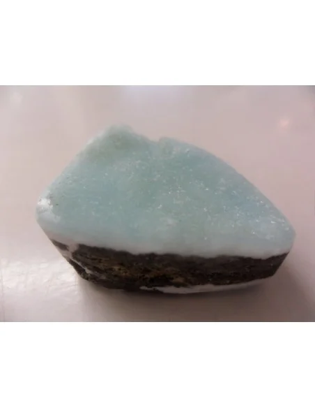 Smithsonite bleue pendentif 