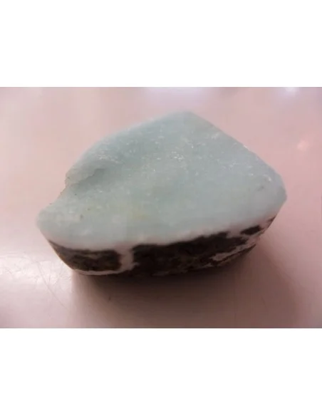 Smithsonite bleue pendentif 