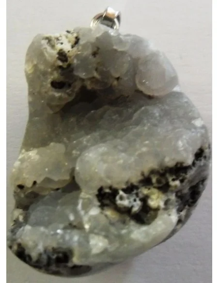 Smithsonite blanche pendentif Smithsonite blanche pendentif