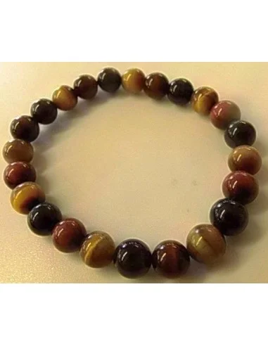 Oeil tigre, taureau, faucon bracelet 8mm