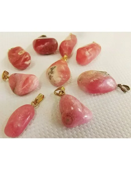Rhodocrosite pendentif