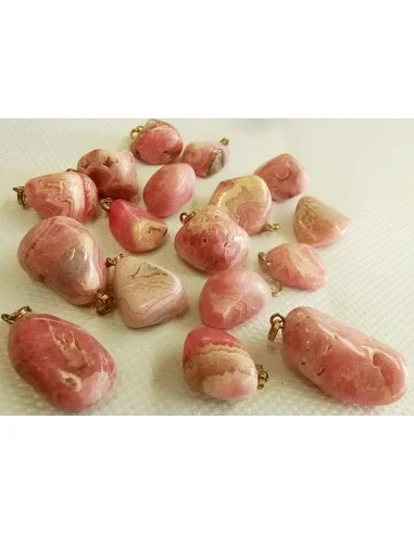 Pendentif rhodocrosite