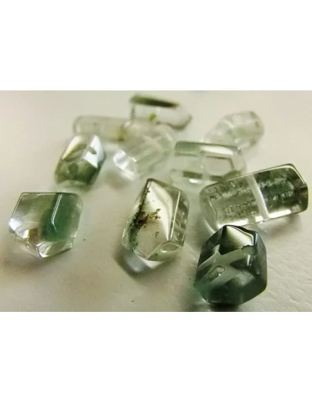 Quartz lodolite percé Quartz lodolite percé