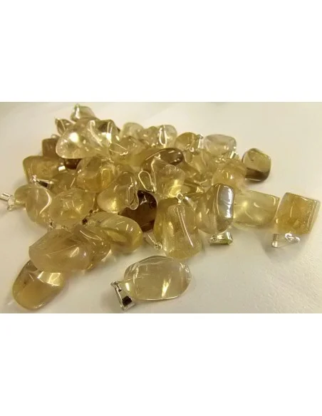 Citrine naturelle pendentif