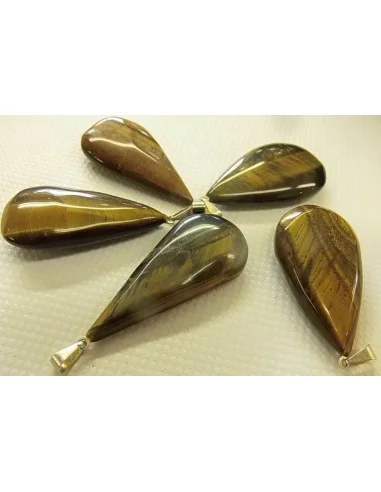 Oeil de tigre pendentif