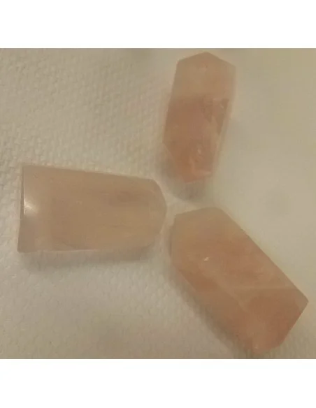 Quartz rose pointe pendentif