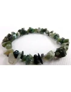 Agate mousse bracelet baroque