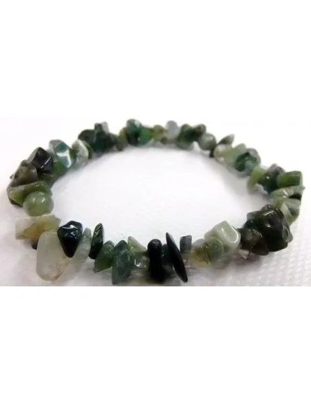 Agate mousse bracelet baroque