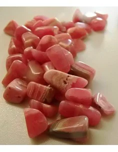 Rhodocrosite petite pierre polis