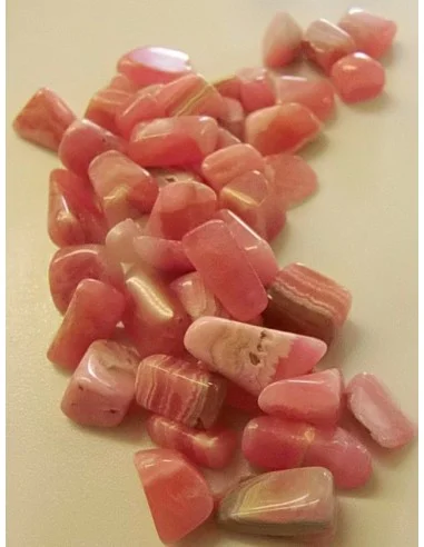 Rhodocrosite petite pierre polis