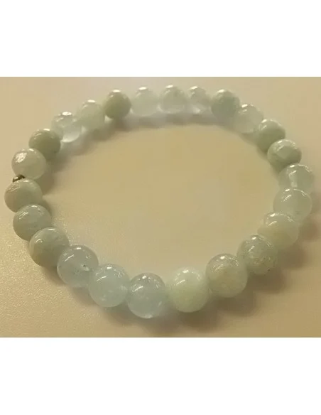 Aigue marine bracelet 8mm
