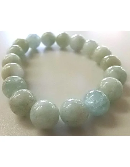 Aigue marine bracelet 10mm