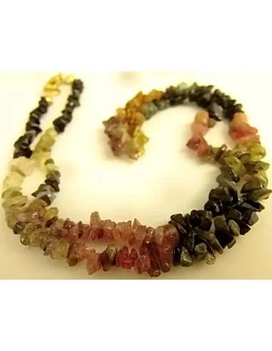 Tourmalines couleurs collier premier prix