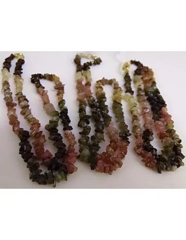 Tourmalines couleurs collier premier prix