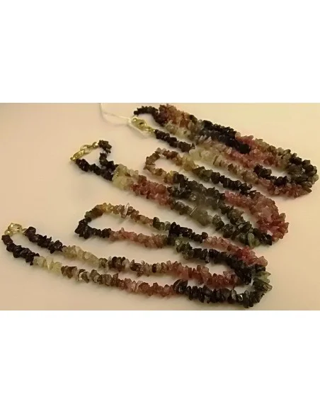 Tourmalines couleurs collier premier prix