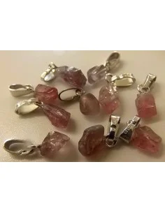 Spinelle rose pendentif 2