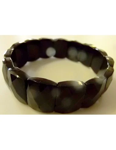 Magnifique bracelet en tourmaline noire