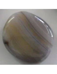 Agate grise de Bostwana galet 2