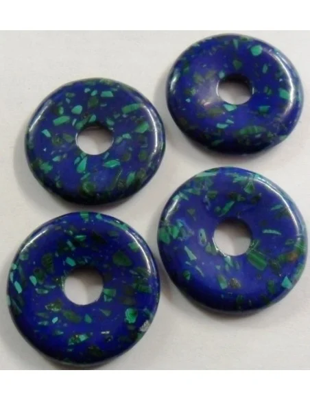 Azurite malachite P.I. chinois 30mm Azurite malachite P.I. chinois 30mm