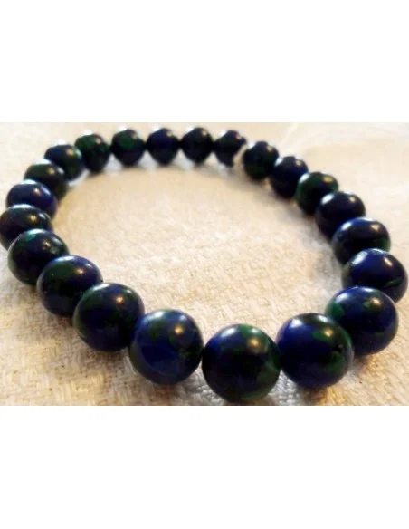 Azurite malachite bracelet 8mm