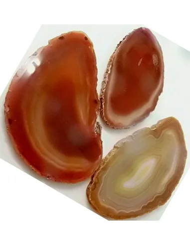 Agate tranche 17 à 24g