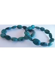Turquoise ovale bracelet 18cm 2