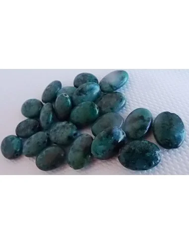 Chrysocolle pierre percée