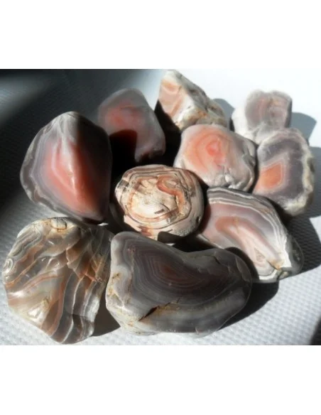 Agate de Botswana Rose