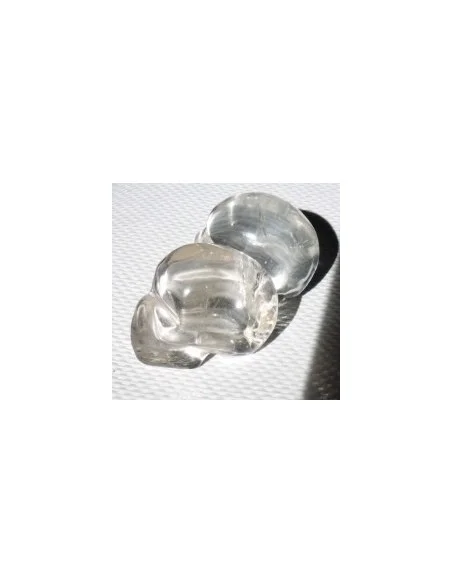 Crane en Cristal de roche - Crane de cristal  Crane en Cristal de roche - Crane de cristal