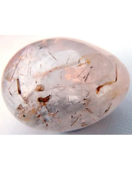 Oeuf quartz rutiles de titane 65mm