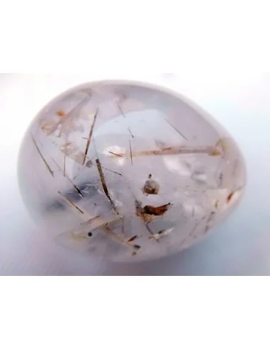 Oeuf quartz rutiles de titane 65mm