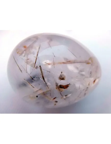 Oeuf quartz rutiles de titane 65mm