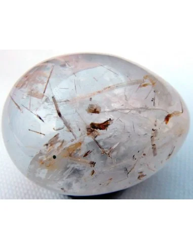 Oeuf quartz rutiles de titane 65mm