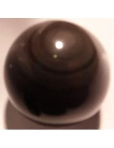 Obsidienne oeil celeste boule 10mm 2