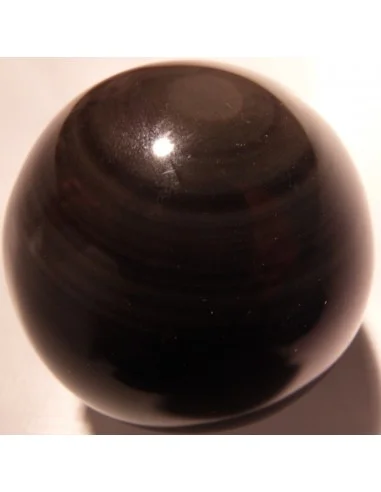 Obsidienne oeil celeste boule 10mm