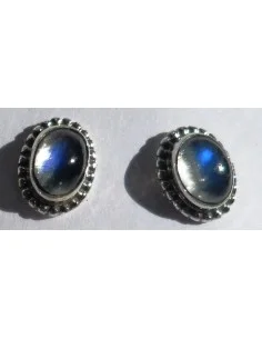 Pierre de lune boucles d'oreilles