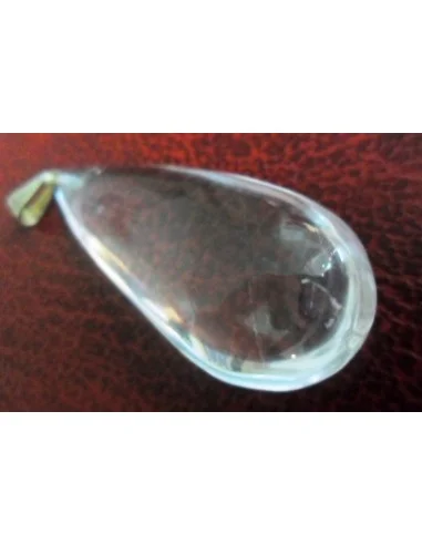 Pendentif en cristal de roche
