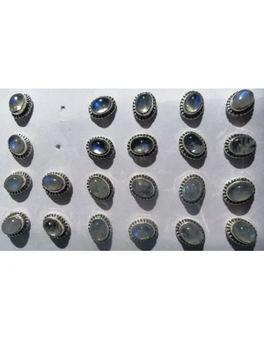 Pierre de lune boucles d'oreilles