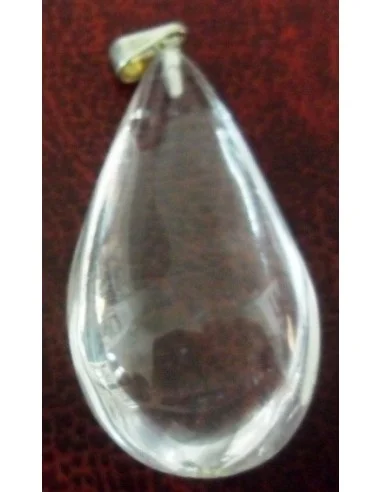 Pendentif en cristal de roche