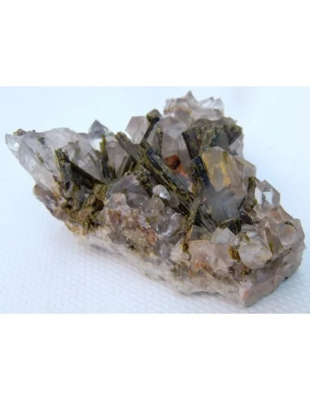 Verdelite Tourmaline verte géode Verdelite Tourmaline verte géode